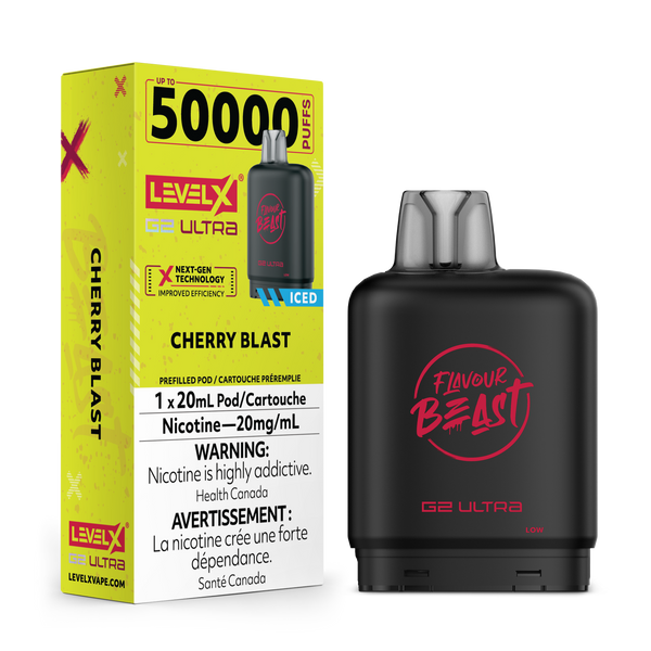 LEVEL X G2 ULTRA PODS 50K FLAVOUR BEAST