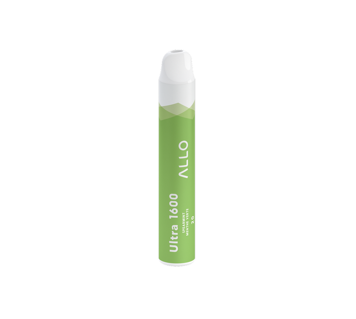 ALLO ULTRA 1600 SPEARMINT DISPOSABLE VAPE TORONTO ONTARIO