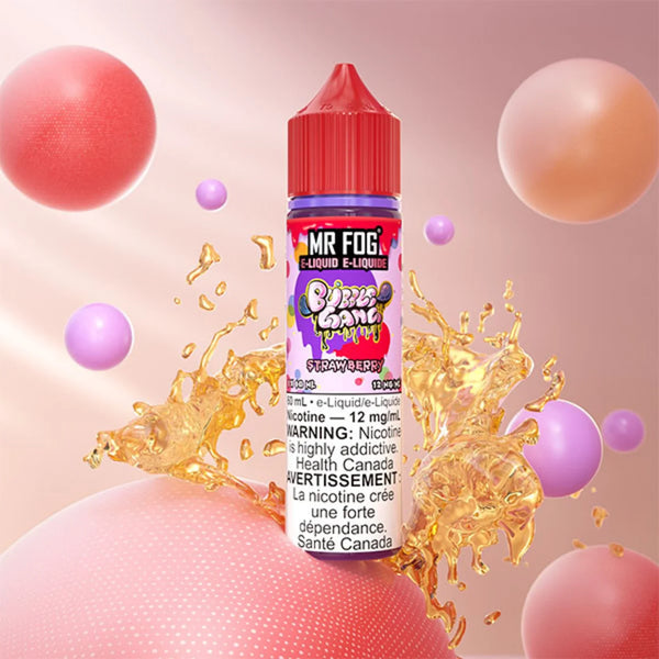 Mr. Fog Bubble Gang Strawberry Freebase E-Liquid