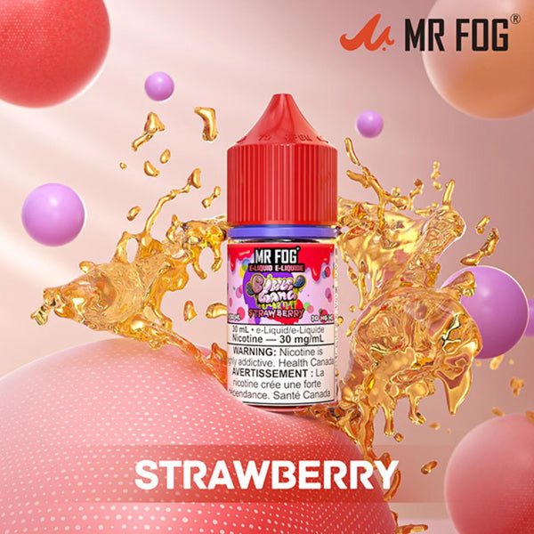 Mr. Fog Bubble Gang Strawberry Salt Nic E-Liquid