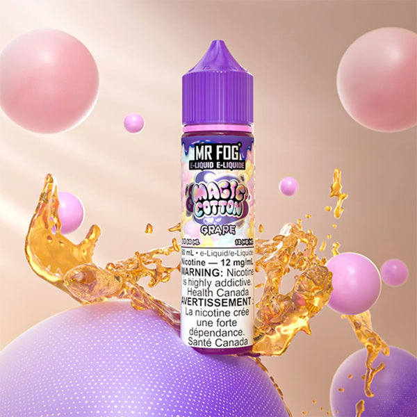 Mr. Fog Magic Cotton Grape Freebase E-Liquid